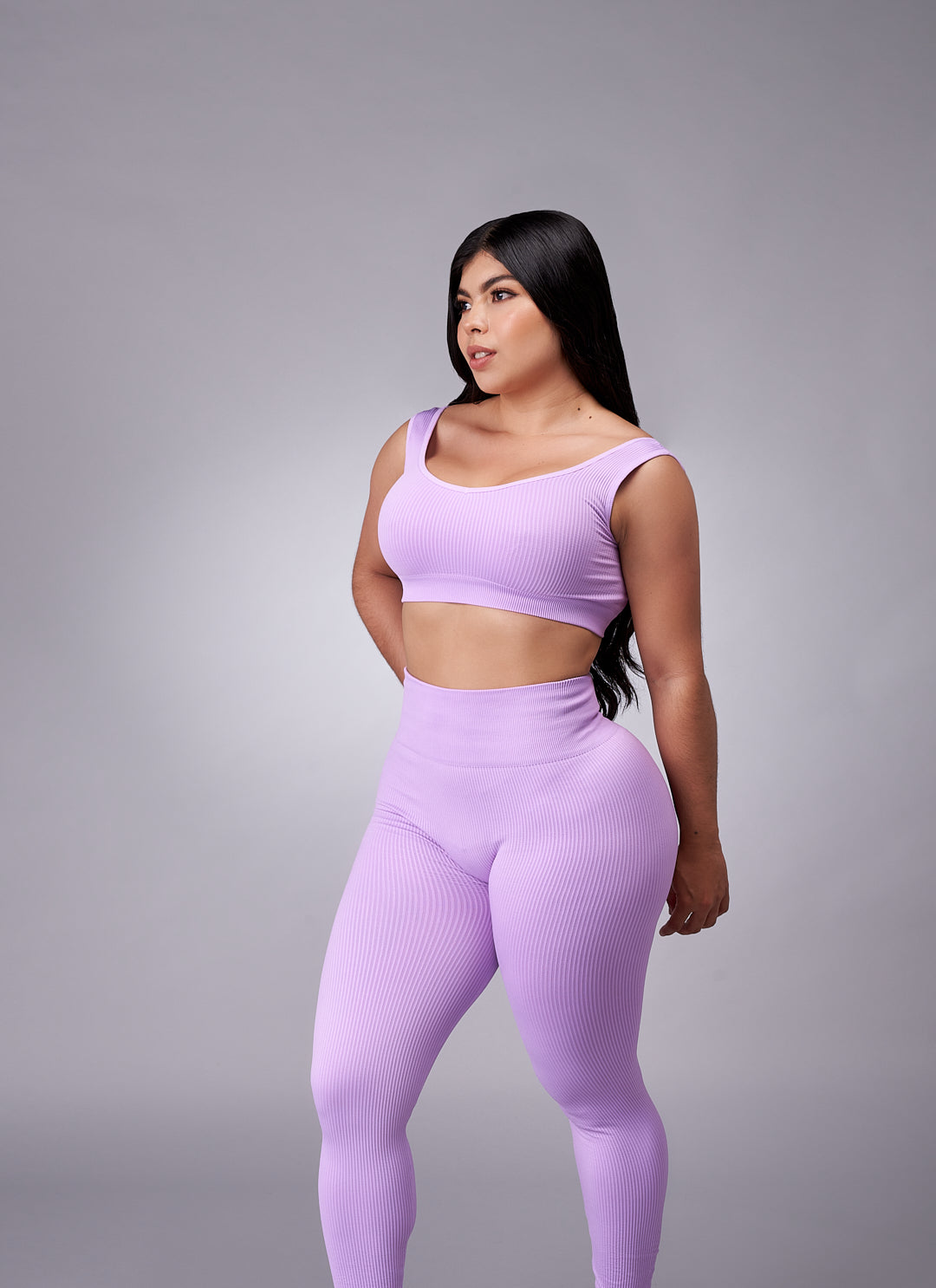LEGGINS SEAMLESS - Ref BASIC LILA