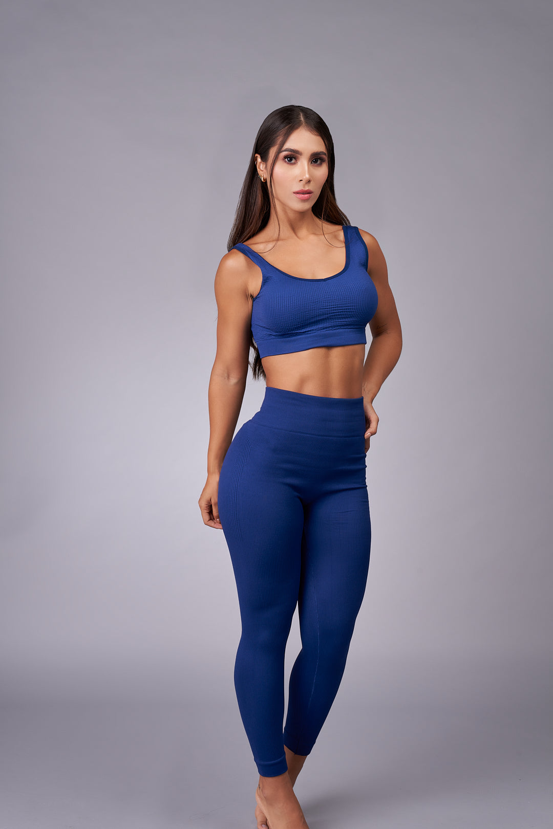 LEGGINS BASIC PUSH UP-AZUL NAVY