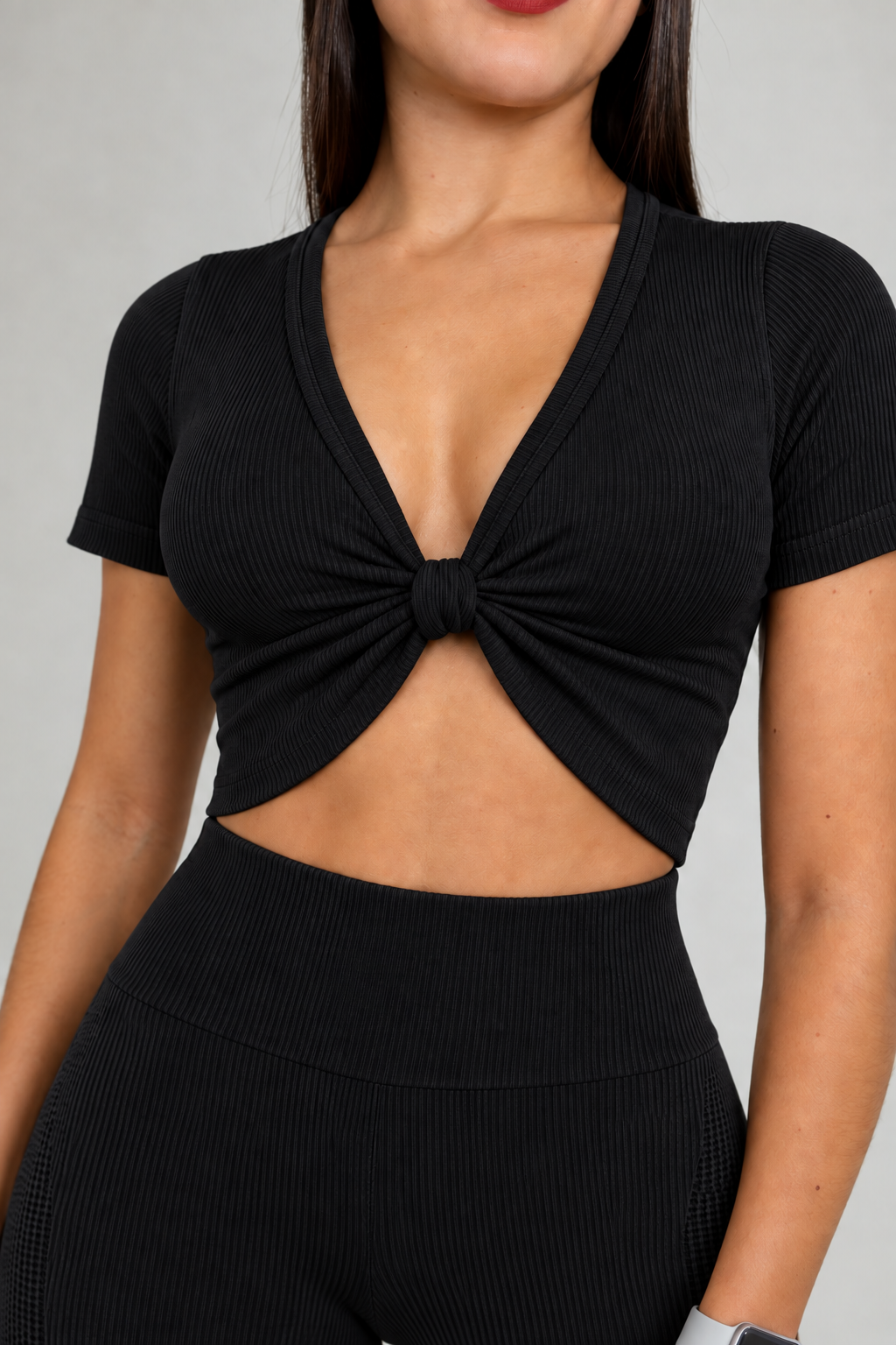 CONJUNTO DEPORTIVO  SEAMLESS - Ref  mia NEGRO