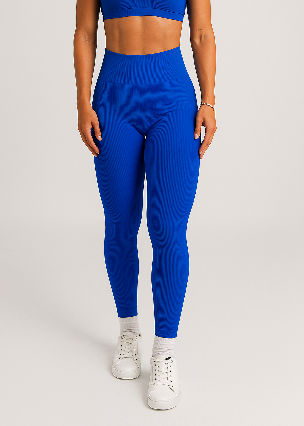 LEGGINS SEAMLESS - Ref BASIC AZUL REY