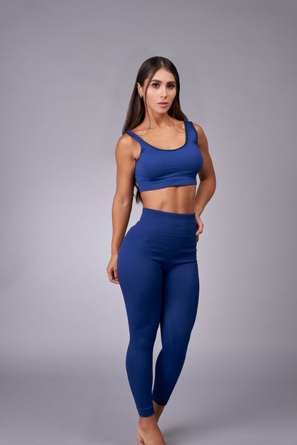 LEGGINS BASIC PUSH UP-AZUL NAVY