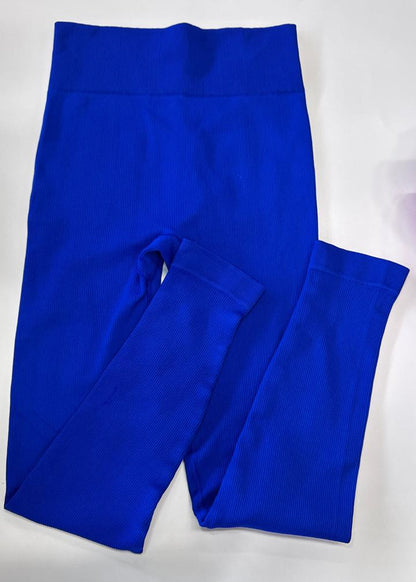 LEGGINS SEAMLESS - Ref BASIC AZUL REY