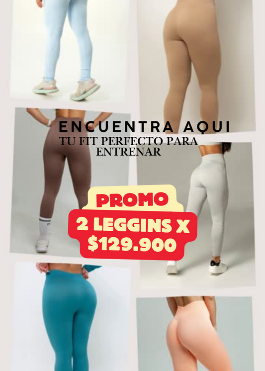 LEGGIN PROMO: 2 X $129.900