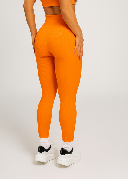 LEGGINS SEAMLESS - Ref BASIC NARANJA