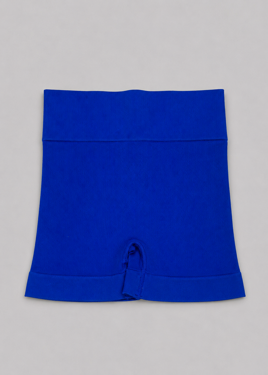 SHORT DEPORTIVO  SEAMLESS - Azul Rey
